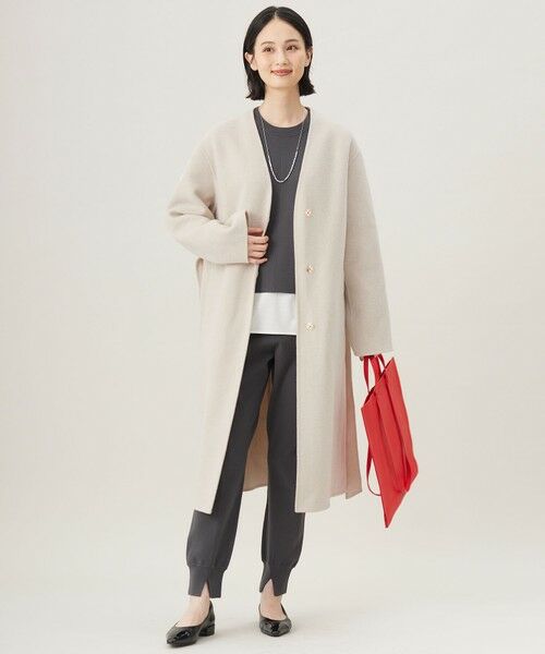 S size ONWARD(小さいサイズ) / エスサイズオンワード その他アウター | ウールリバーロング コート | 詳細1