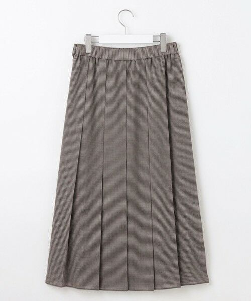 S size ONWARD(小さいサイズ) / エスサイズオンワード ロング・マキシ丈スカート | 【セットアップ対応・洗える】ハイツイストビエラプリーツ スカート | 詳細9