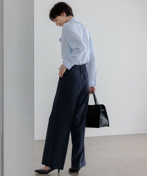 S size ONWARD(小さいサイズ) / エスサイズオンワード シャツ・ブラウス | 【洗える】ドットドビーデシン ブラウス | 詳細21