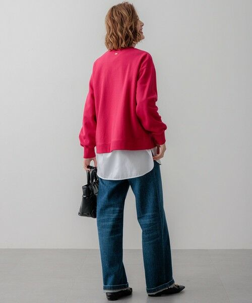 S size ONWARD(小さいサイズ) / エスサイズオンワード カットソー | 【GLOW10月号掲載/洗える】ナチュラルコットンベアコンビ カットソー | 詳細26