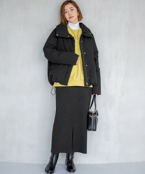 S size ONWARD(小さいサイズ) / エスサイズオンワード カットソー | 【見上愛さん着用/LEE10月号掲載】レイヤードタートル カットソー | 詳細10