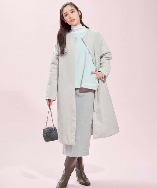 S size ONWARD(小さいサイズ) / エスサイズオンワード カットソー | 【見上愛さん着用/LEE10月号掲載】レイヤードタートル カットソー | 詳細6