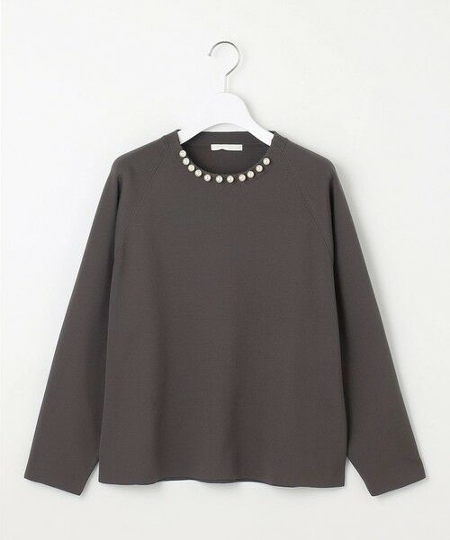 S size ONWARD(小さいサイズ) / エスサイズオンワード ニット・セーター | 【洗える】パールディティールプルオーバー ニット | 詳細3