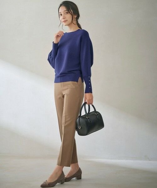 S size ONWARD(小さいサイズ) / エスサイズオンワード ニット・セーター | 【洗える・セットアップ可】アンチピリングドルマン畔 ニット | 詳細7