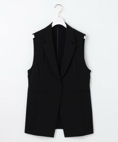 S size ONWARD(小さいサイズ) / エスサイズオンワード その他アウター | 【洗える】セレモニーダブルクロス ジレ