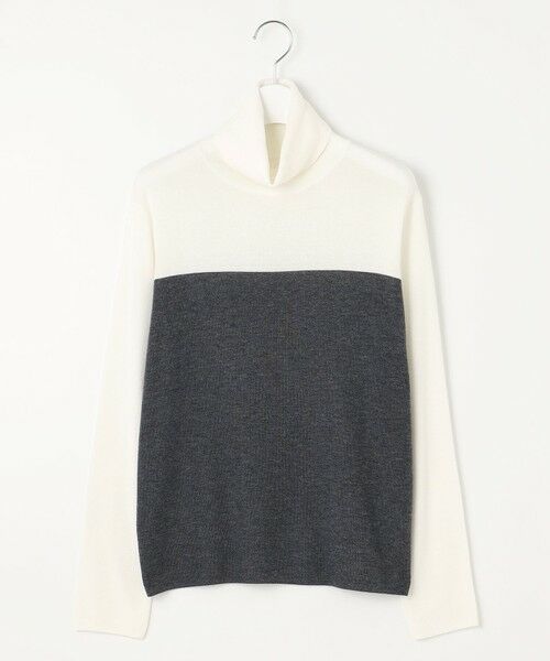 S size ONWARD(小さいサイズ) / エスサイズオンワード ニット・セーター | 【洗える】シルクウールリブタートルネック ニット | 詳細9