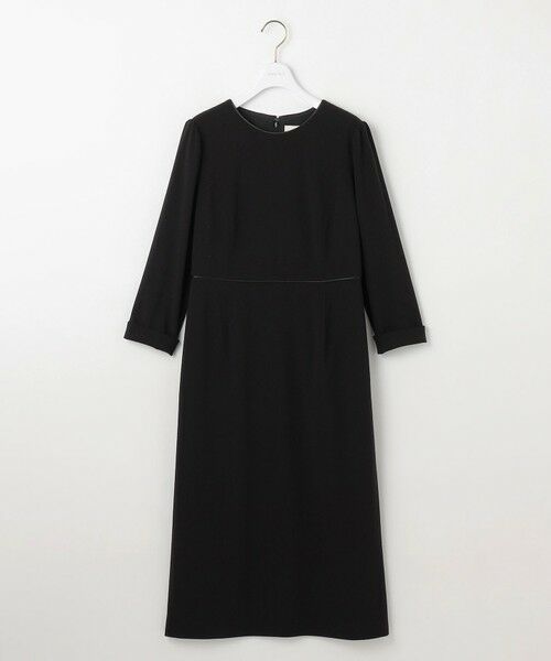 S size ONWARD(小さいサイズ) / エスサイズオンワード ロング・マキシ丈ワンピース | 【洗える】セレモニーダブルクロス ワンピース | 詳細6