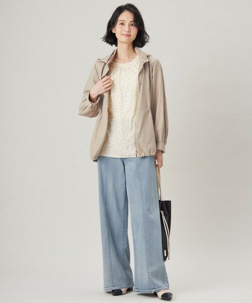 S size ONWARD(小さいサイズ) / エスサイズオンワード デニムパンツ | 【洗える】ウスカルデニムバギー パンツ | 詳細18