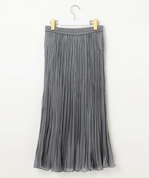 S size ONWARD(小さいサイズ) / エスサイズオンワード ロング・マキシ丈スカート | 【洗える】オーロラプリーツ スカート | 詳細12