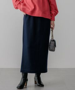 S size ONWARD(小さいサイズ) / エスサイズオンワード ミニ・ひざ丈スカート | 【一部店舗限定/洗える】クリアコットンテリーセットアップ スカート