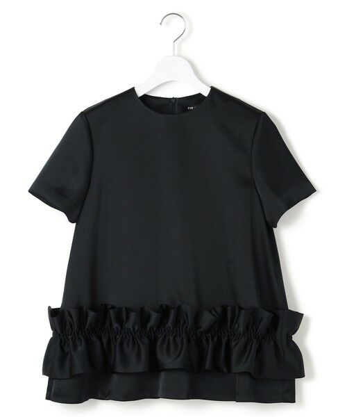 S size ONWARD(小さいサイズ) / エスサイズオンワード シャツ・ブラウス | 【APPLAUDIR】クリアダブルサテン フリルヘム ブラウス | 詳細10