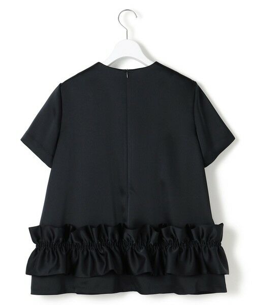 S size ONWARD(小さいサイズ) / エスサイズオンワード シャツ・ブラウス | 【APPLAUDIR】クリアダブルサテン フリルヘム ブラウス | 詳細11