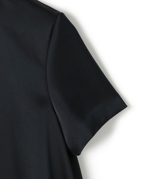 S size ONWARD(小さいサイズ) / エスサイズオンワード シャツ・ブラウス | 【APPLAUDIR】クリアダブルサテン フリルヘム ブラウス | 詳細13