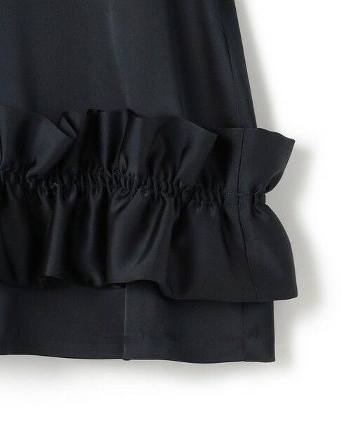 S size ONWARD(小さいサイズ) / エスサイズオンワード シャツ・ブラウス | 【APPLAUDIR】クリアダブルサテン フリルヘム ブラウス | 詳細14
