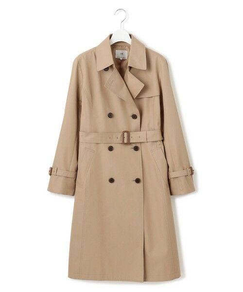 S size ONWARD(小さいサイズ) / エスサイズオンワード トレンチコート | 【撥水加工】エアータンブラー TCギャバジン ロング トレンチコート | 詳細11