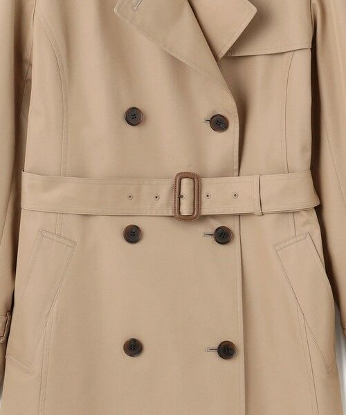 S size ONWARD(小さいサイズ) / エスサイズオンワード トレンチコート | 【撥水加工】エアータンブラー TCギャバジン ロング トレンチコート | 詳細15