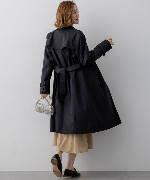 S size ONWARD(小さいサイズ) / エスサイズオンワード トレンチコート | エアータンブラー TCギャバジン ロング トレンチコート | 詳細28