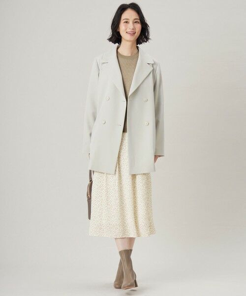 S size ONWARD(小さいサイズ) / エスサイズオンワード トレンチコート | 【洗える】エアフロートレンチ コート | 詳細4