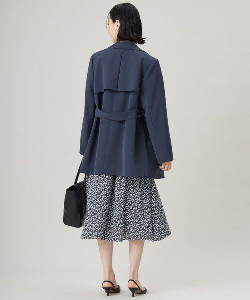 S size ONWARD(小さいサイズ) / エスサイズオンワード トレンチコート | 【洗える】エアフロートレンチ コート | 詳細8