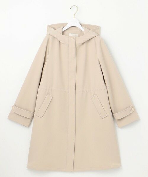 S size ONWARD(小さいサイズ) / エスサイズオンワード その他アウター | 【撥水・UVカット・洗える】フーデットロング コート | 詳細11