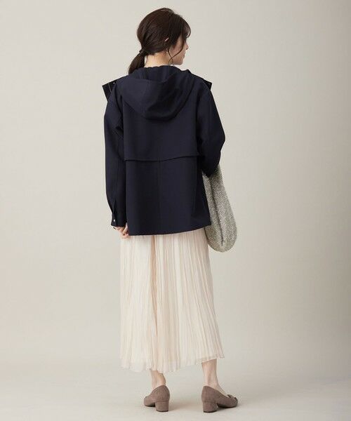 S size ONWARD(小さいサイズ) / エスサイズオンワード その他アウター | 【撥水・UVカット・洗える】フーデットハーフ コート | 詳細19