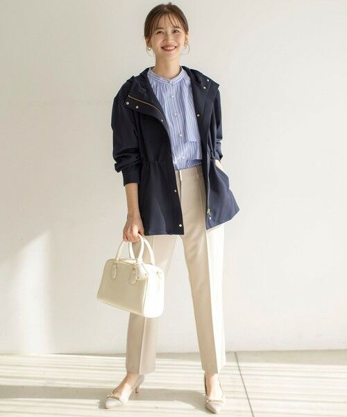 S size ONWARD(小さいサイズ) / エスサイズオンワード その他アウター | 【撥水・UVカット・洗える】フーデットハーフ コート | 詳細17