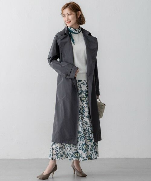 S size ONWARD(小さいサイズ) / エスサイズオンワード その他アウター | 【VERY3月号掲載/撥水加工/洗える】LIMONTA ハイカウントメモリータフタ コート | 詳細2