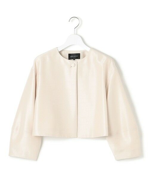 S size ONWARD(小さいサイズ) / エスサイズオンワード ノーカラージャケット | 【APPLAUDIR】トリアセシャンタン ジャケット | 詳細5