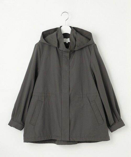 S size ONWARD(小さいサイズ) / エスサイズオンワード ブルゾン | 【カタログ掲載・撥水加工・洗える】コットンナイロンタッサー ブルゾン | 詳細3