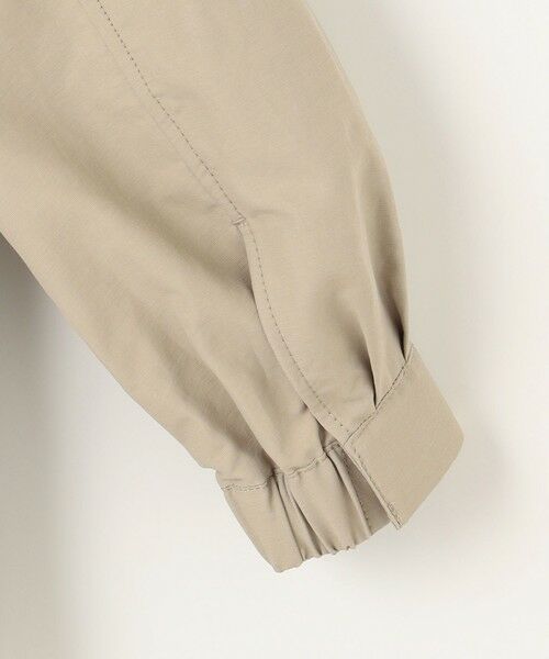 S size ONWARD(小さいサイズ) / エスサイズオンワード ブルゾン | 【カタログ掲載・撥水加工・洗える】コットンナイロンタッサー ブルゾン | 詳細11