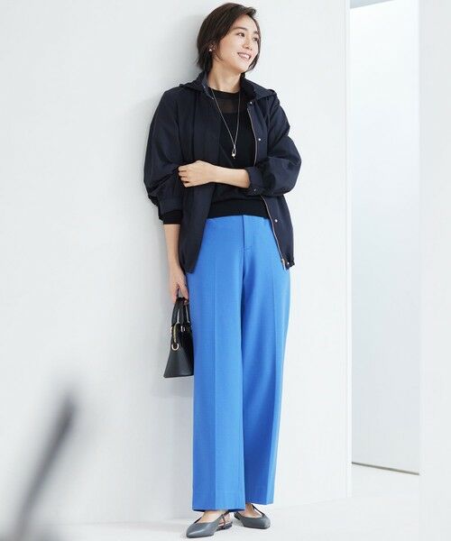 S size ONWARD(小さいサイズ) / エスサイズオンワード ブルゾン | 【カタログ掲載・撥水加工・洗える】コットンナイロンタッサー ブルゾン | 詳細23