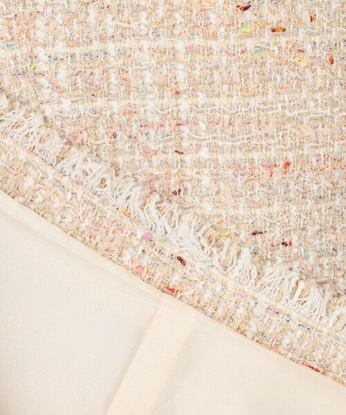 S size ONWARD(小さいサイズ) / エスサイズオンワード ノーカラージャケット | GIOLICAファンシーツイード ジャケット | 詳細7