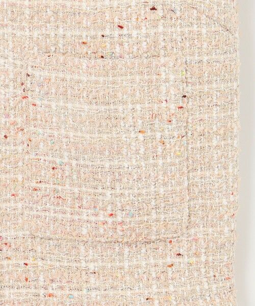 S size ONWARD(小さいサイズ) / エスサイズオンワード ノーカラージャケット | GIOLICAファンシーツイード ジャケット | 詳細3