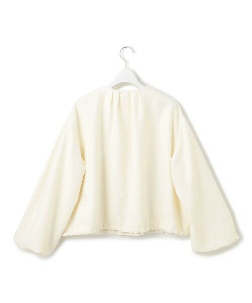 S size ONWARD(小さいサイズ) / エスサイズオンワード ブルゾン | 【洗える】ジオメトリックジャカード ブルゾン | 詳細4