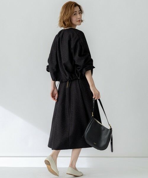 S size ONWARD(小さいサイズ) / エスサイズオンワード ブルゾン | 【洗える】ジオメトリックジャカード ブルゾン | 詳細15