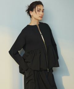 S size ONWARD(小さいサイズ) / エスサイズオンワード その他アウター | 【洗える】コットンエアーバルーン ライトアウター