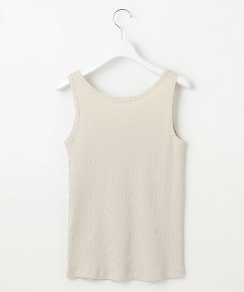 S size ONWARD(小さいサイズ) / エスサイズオンワード タンクトップ | ソフトリブテレコ タンクトップ | 詳細1