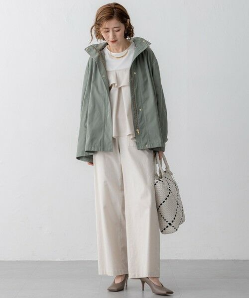 S size ONWARD(小さいサイズ) / エスサイズオンワード カットソー | 【洗える】ライトクロスビスチェコンビ ジャージー カットソー | 詳細8