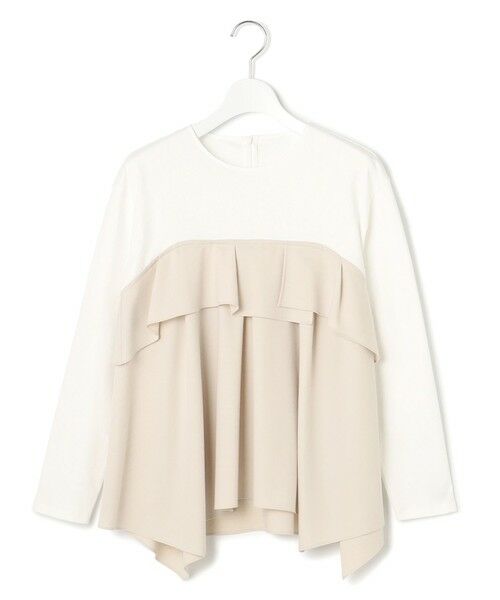 S size ONWARD(小さいサイズ) / エスサイズオンワード カットソー | 【洗える】ライトクロスビスチェコンビ ジャージー カットソー | 詳細9