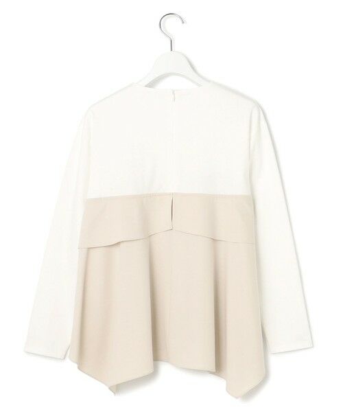 S size ONWARD(小さいサイズ) / エスサイズオンワード カットソー | 【洗える】ライトクロスビスチェコンビ ジャージー カットソー | 詳細10