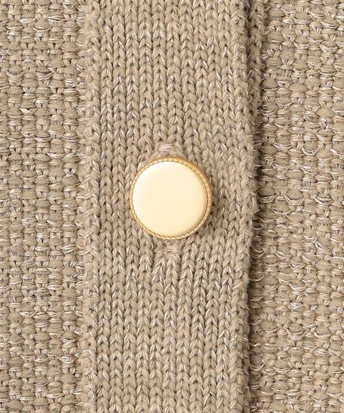 S size ONWARD(小さいサイズ) / エスサイズオンワード カーディガン・ボレロ | 【洗える】シャイニーツイードニット アウター | 詳細4