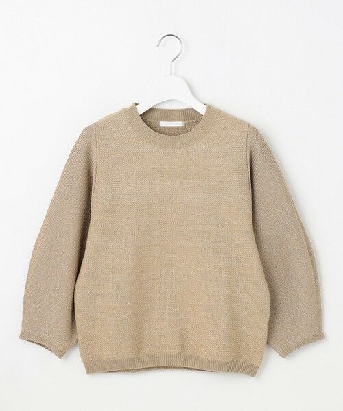 S size ONWARD(小さいサイズ) / エスサイズオンワード ニット・セーター | 【洗える】シャイニーツイードプルオーバー ニット | 詳細4