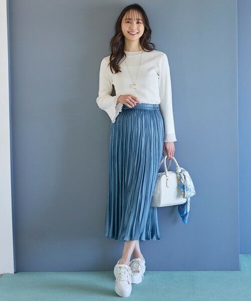 S size ONWARD(小さいサイズ) / エスサイズオンワード ニット・セーター | 【洗える】シアーディテール ニット | 詳細1