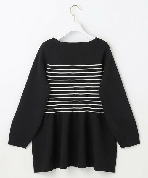 S size ONWARD(小さいサイズ) / エスサイズオンワード ニット・セーター | 【洗える】スポンディッシュペプラム ニット | 詳細8