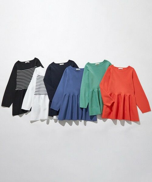 S size ONWARD(小さいサイズ) / エスサイズオンワード ニット・セーター | 【洗える】スポンディッシュペプラム ニット | 詳細23