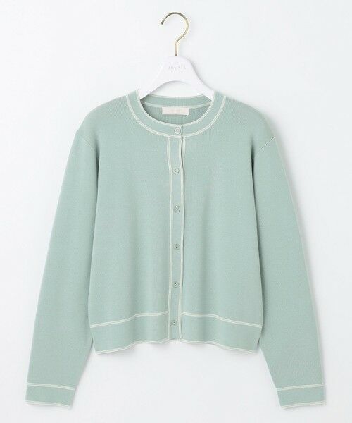 S size ONWARD(小さいサイズ) / エスサイズオンワード カーディガン・ボレロ | 【アンサンブル対応】バイカラーニット カーディガン | 詳細13