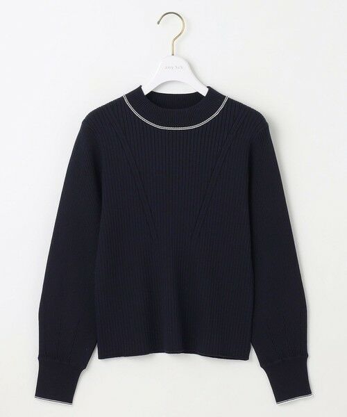 S size ONWARD(小さいサイズ) / エスサイズオンワード ニット・セーター | 【アンサンブル対応】バイカラーリブ ニット | 詳細7