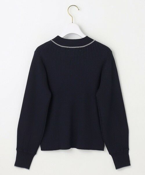 S size ONWARD(小さいサイズ) / エスサイズオンワード ニット・セーター | 【アンサンブル対応】バイカラーリブ ニット | 詳細8