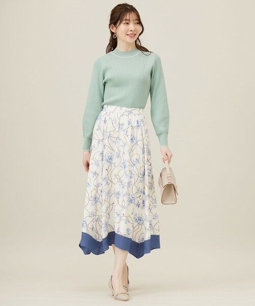 S size ONWARD(小さいサイズ) / エスサイズオンワード ニット・セーター | 【アンサンブル対応】バイカラーリブ ニット | 詳細13