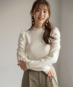 S size ONWARD(小さいサイズ) / エスサイズオンワード ニット・セーター | 【洗える】ビジュー プルオーバー